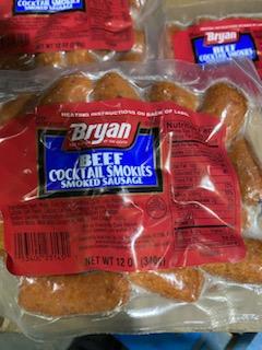 Bryan Beef Cocktail Smokies