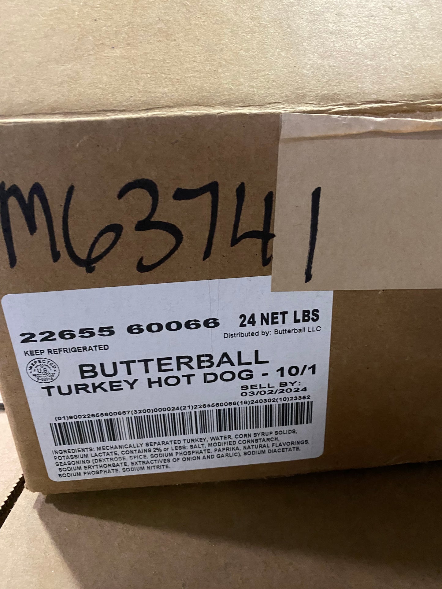 Butterball Turkey Hot Dogs