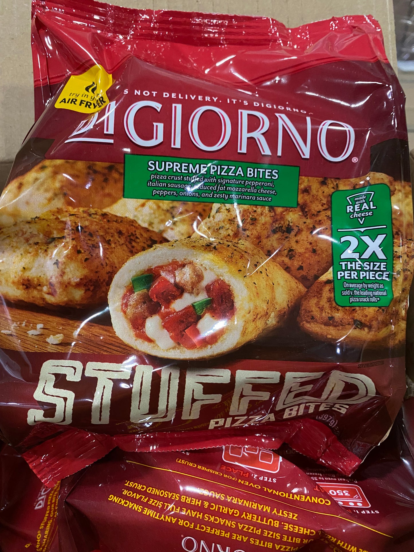DiGiorno Supreme Stuffed Pizza Bites
