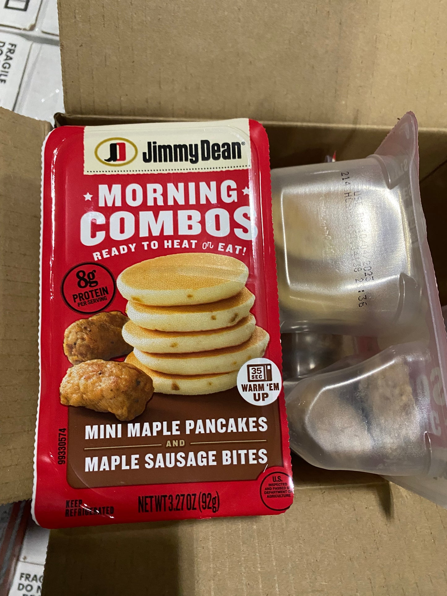 Jimmy Dean Morning Combos Mini Maple Pancakes & Maple Sausage Bites