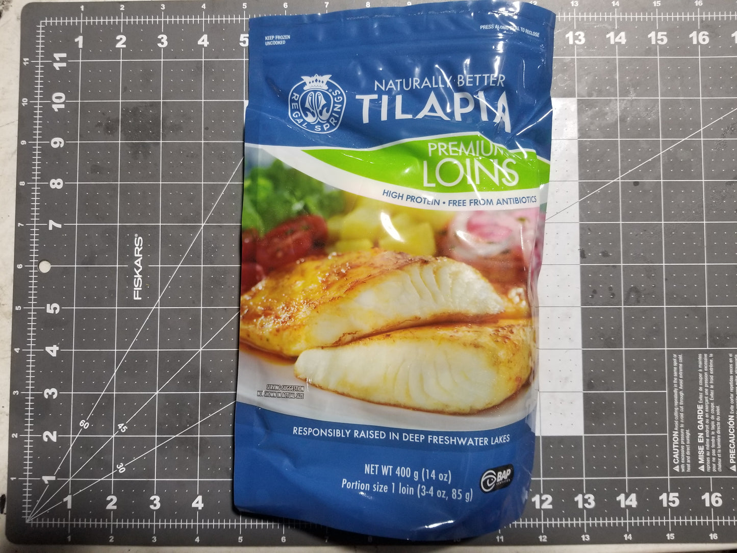 Raw Boneless Tilapia Loins